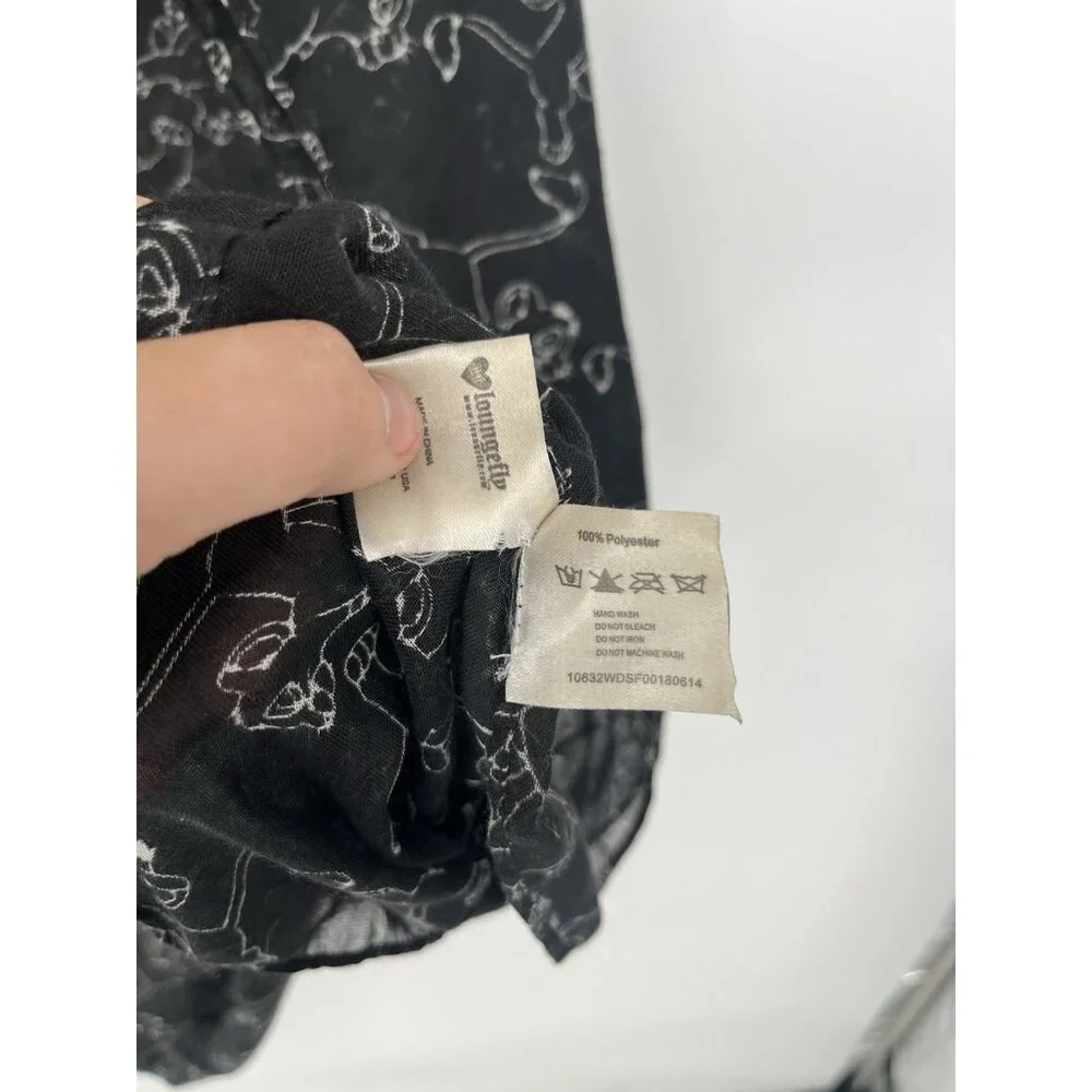 Disney Loungefly The Lion King Simba Black White Infinity Scarf - Picture 3 of 4